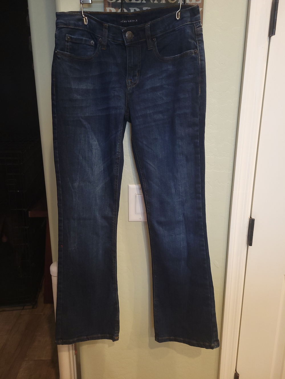 Aeropostale Dark Blue Boot Cut Jeans